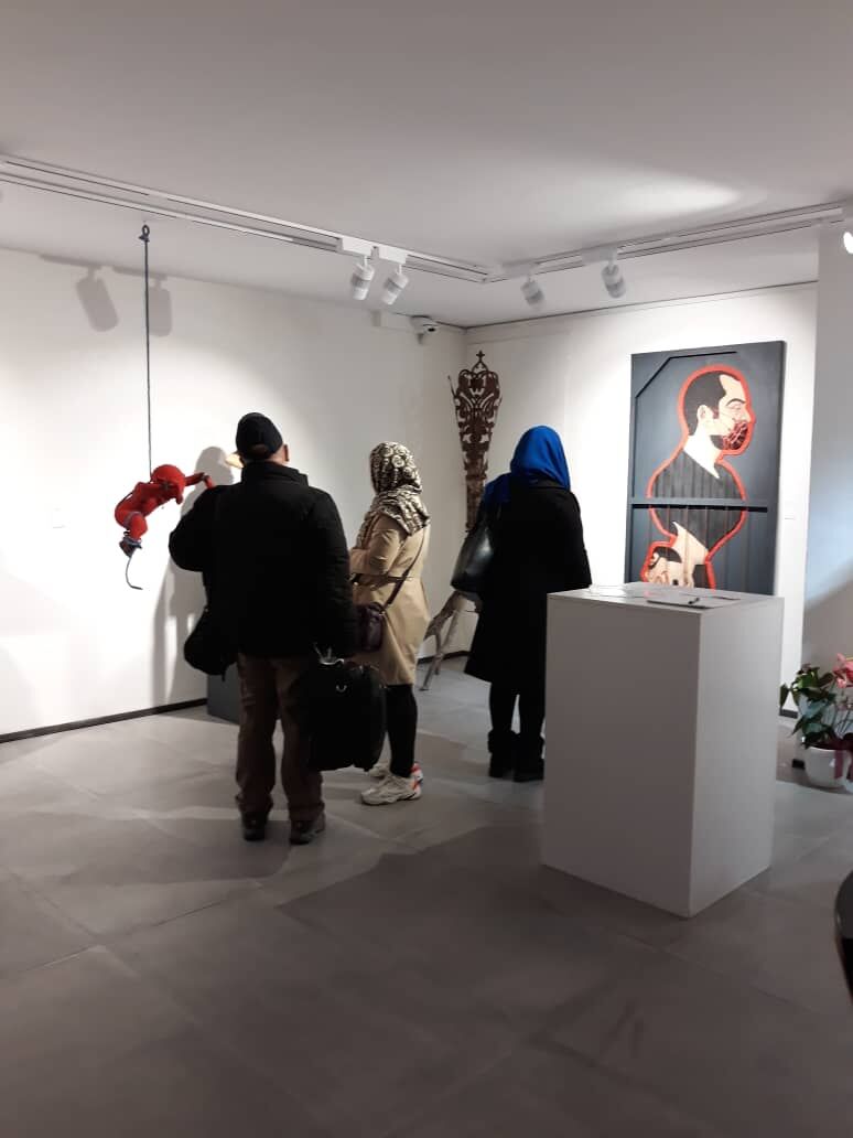 نمایشگاه آثار هادی نیکان در نگارخانه سهراب