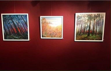 نمایشگاه سالهای نکوور، نقاشی های حجت شکیبا و مینا شکیبا در گالری شکوه