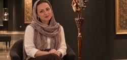 شادی حبیب و مجسمه مرغ ملکوت با هفت هنر ؛ از A'DESINGN ایتالیا تا حراج تهران