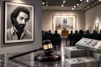 سهراب سپهری یک پنجم رکورد دلاری هفت سال پیش/ سهراب ۴۲ میلیارد تومان فروش رفت اما از رکورد دلاری اش بیشتر عقب افتاد/ افت ارزش ریال بلای جان بازار هنر