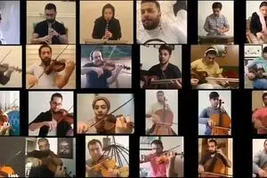 Iran’s National Orchestra performs hits during home quarantine