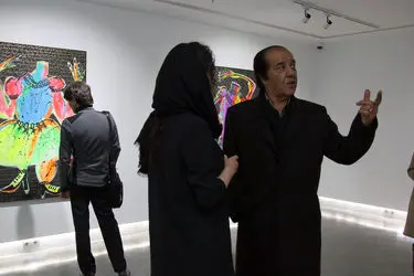 نمایشگاه نقاشی‌های نیلوفر جمشیدپور در گالری ثالث