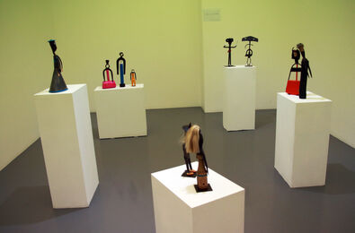 Nahid Arian Sculpture Exhibition Underway