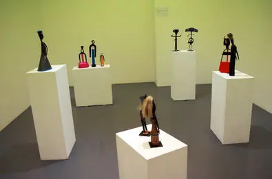 Nahid Arian Sculpture Exhibition Underway