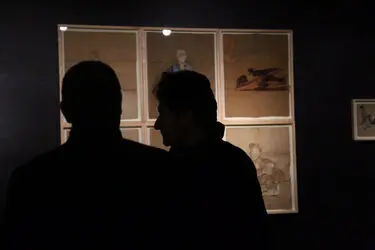 نمایشگاه نقاشی مجتبی امینی در گالری محسن