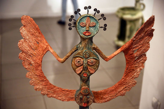 افتتاحیه نمایشگاه آثار حجمی سمیرا دریا و میثم نژاد رسولی در گالری ویستا