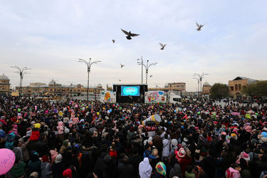 شادپیمایی جشنواره تئاتر کودک و نوجوان در همدان