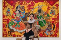 Fatemeh Ahmadian and the Beautiful Sorceress; Reimagining “Rostam’s Fourth Trial” Between Myth, Temptation, and Contemporary Art