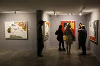 گوشه‌های جامانده در قاب / گزارش تصویری ایران‌آرت از نمایشگاه باسم رسام در گالری الهه