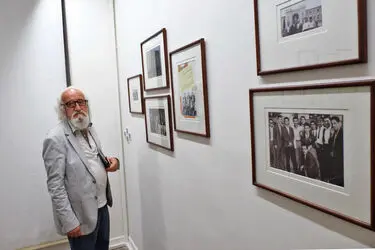 نمایشگاه آثار خسرو سینایی در باغ موزه هنر ایرانی