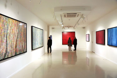 نمایشگاه آثار منوچهر نیازی در گالری بوم 