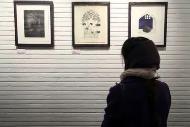 نمایشگاه گروهی چاپ‌دستی در گالری آتبین