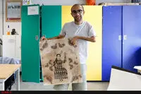 Estonian center displays works on Iranian illustrator