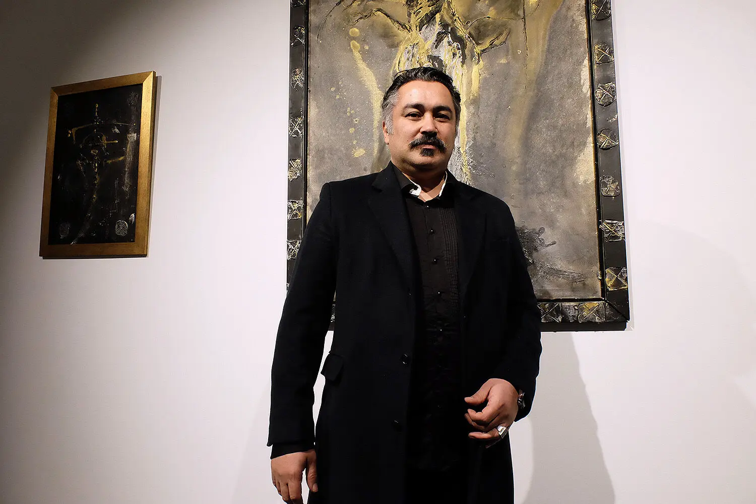 لوکس باش حتی زمان مردن /  خلق آثار هنری با رنگ ماشین پورشه