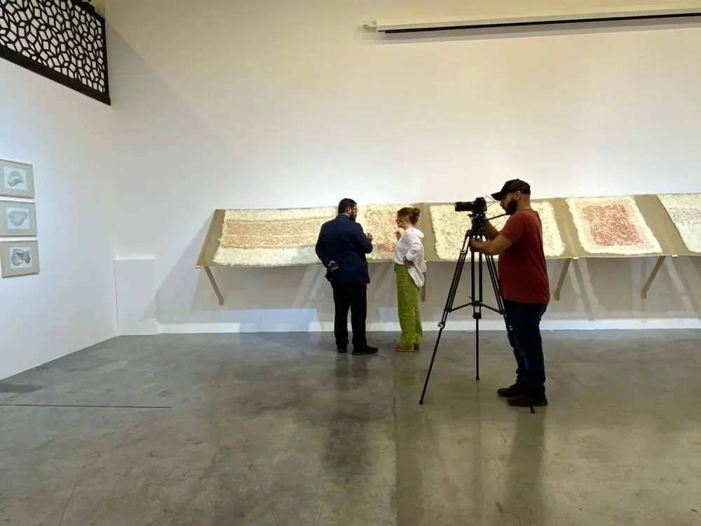Jamal Tayara Baroudy with 'Ways of Seeing' at Tashkeel Studio