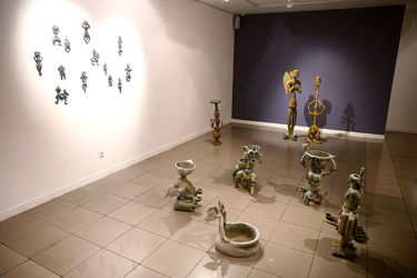 افتتاحیه نمایشگاه آثار حجمی سمیرا دریا و میثم نژاد رسولی در گالری ویستا