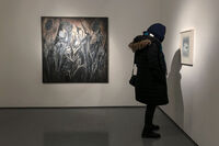 Homa Khosravi Opens Painting Exhibit in Azad Art Gallery