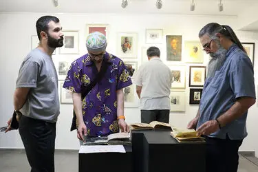 نمایشگاه از پی عظیم مرکباتچی در گالری مژده
