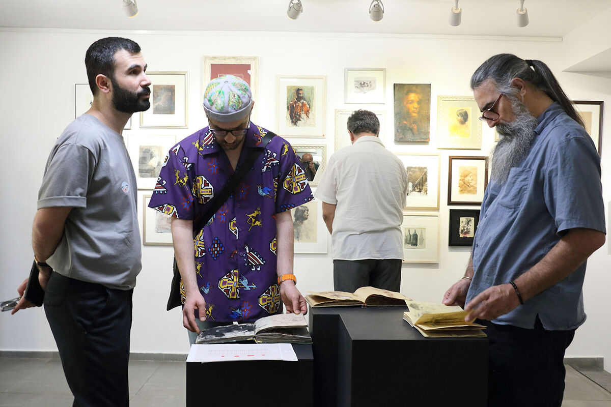 نمایشگاه از پی عظیم مرکباتچی در گالری مژده