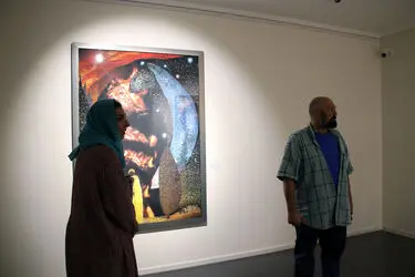 نمایشگاه آثار ایمان لعلی در گالری فرمانفرما