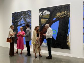 نمایشگاه نبیل نحاس در لاوری شبیبی / Nabil Nahas at Lawrie Shabibi