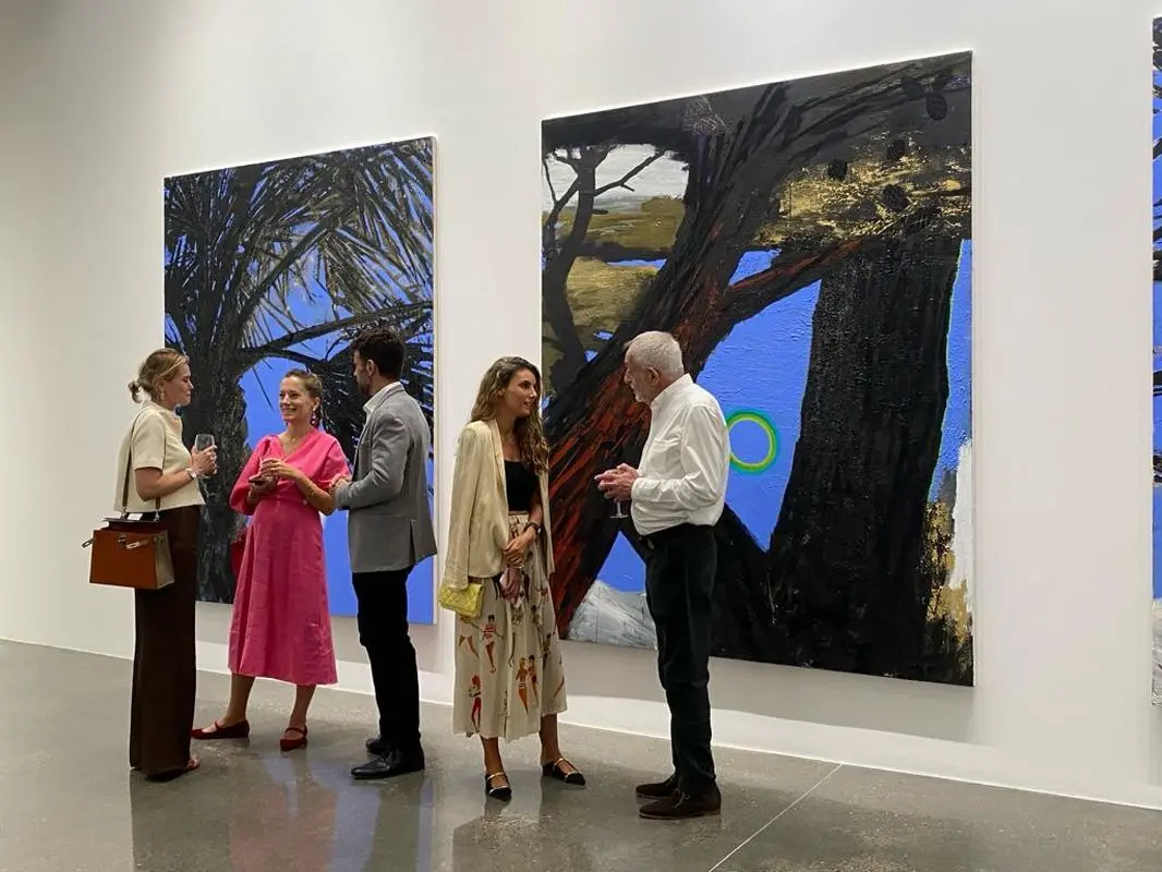 نمایشگاه نبیل نحاس در لاوری شبیبی / Nabil Nahas at Lawrie Shabibi