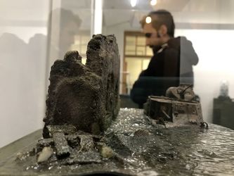 نمایشگاه آثار مسلم علم‌زاده و حسن روح‌الامین در باغ موزه هنر ایرانی