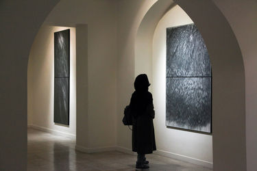 نمایشگاه نقاشی‌های نفیسه صدیقی با عنوان "دریافت" در گالری اثر