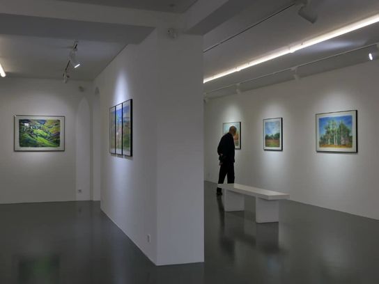 نقاشی های ابراهیم حقیقی در گالری اعتماد