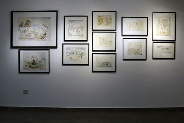  نمایشگاه مروری بر آثار بهمن رضایی در گالری مژده
