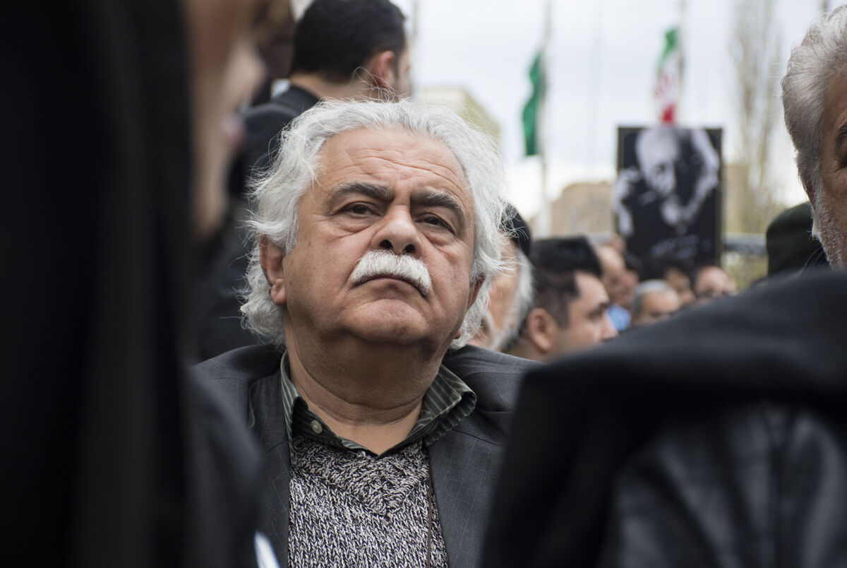 تشییع پیکر جمشید مشایخی