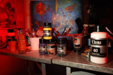 رنگ وستا در هفته دیزاین تهران در دانشکده هنرهای زیبا