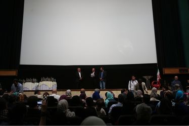 اكران خصوصی فیلم "بچه‌ای با جوراب قرمز" در سینما فلسطین