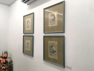 نمایشگاه نقاشی بزرگمهر حسین‌پور در گالری راه ابریشم