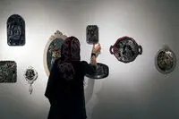 Sanaz Dezfoulian Painting Exhibit Underway