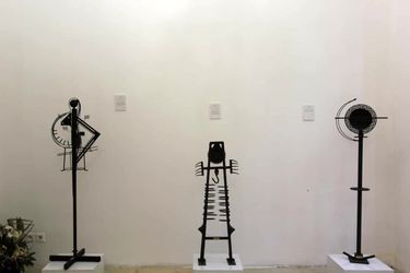 محمد محمدزاده تیتکانلو با مرکز اقتصاد هنر فاطر ( گالری ماهر ) در باغ موزه نگارستان