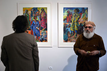 نمایشگاه گروهی آثار فیگوراتیو بزرگان هنر ایران در گالری فرمانفرما