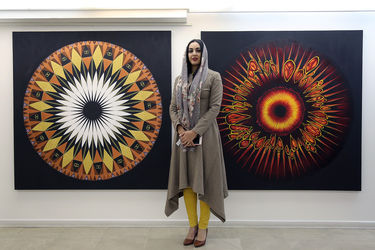 افتتاحیه نمایشگاه آثار مژده اتراک در گالری والی