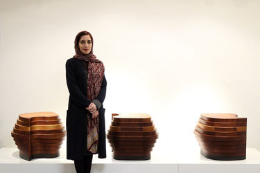 نمایشگاه مجسمه‌های کاربردی ستاره امین الهی در گالری مژده‎