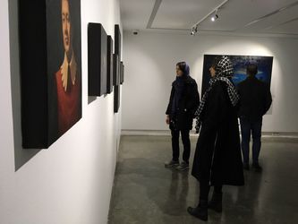 نمایشگاه نقاشی­‌ امید شایان با عنوان «کمدی الهی به روایت امید شایان" در گالری ثالث