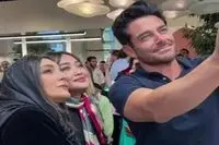 محمدرضا گلزار و تیم ملی فوتبال/ببینید