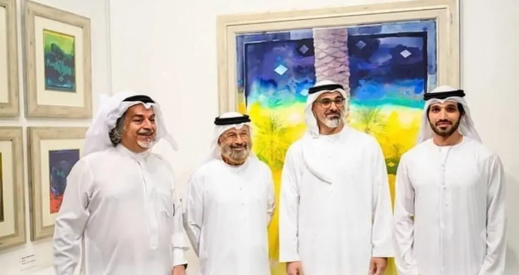 اتحاد Etihad گالری ابوظبی با خانواده هنری عبدالقادر الریس در آرت ابوظبی ۲۰۲۳/ عکس ها