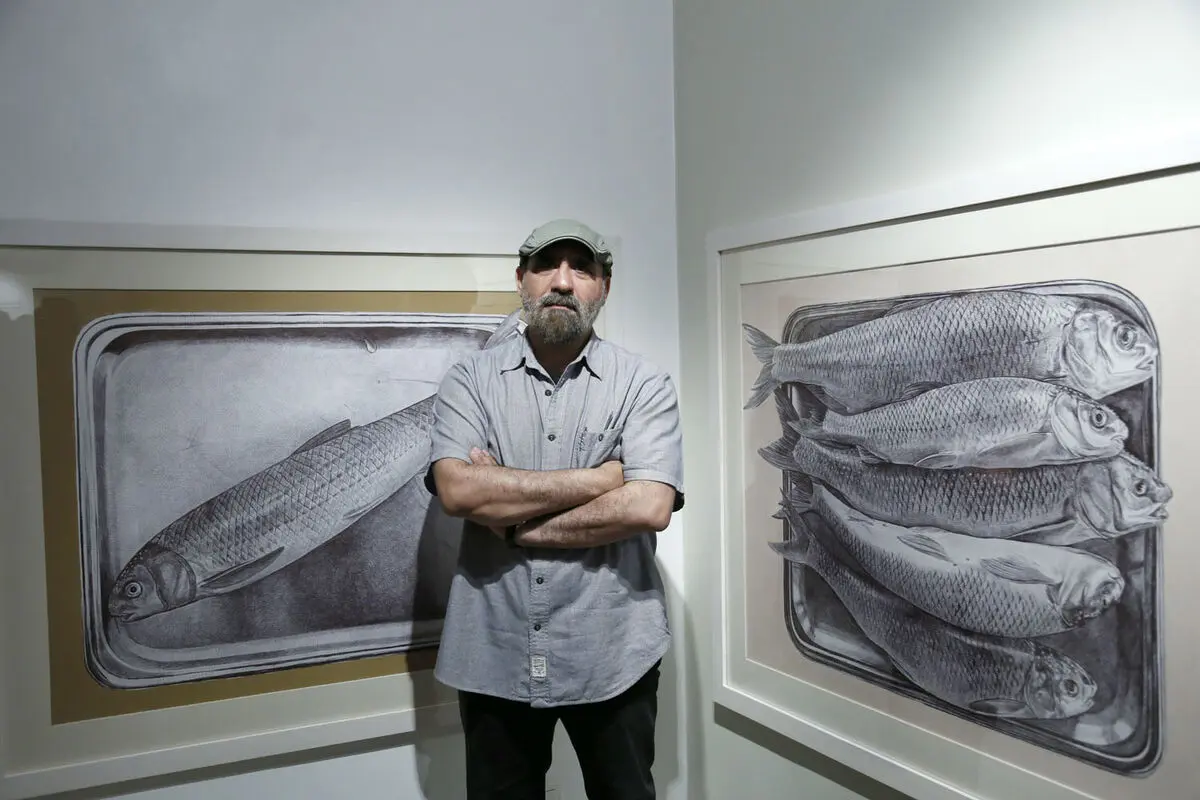نمایشگاه طراحی و نقاشی های احمد مرشدلو در گالری هما