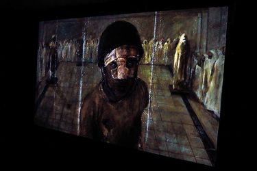 عظیم مرکباتچی با کانسپت کوراب در گالری مژده