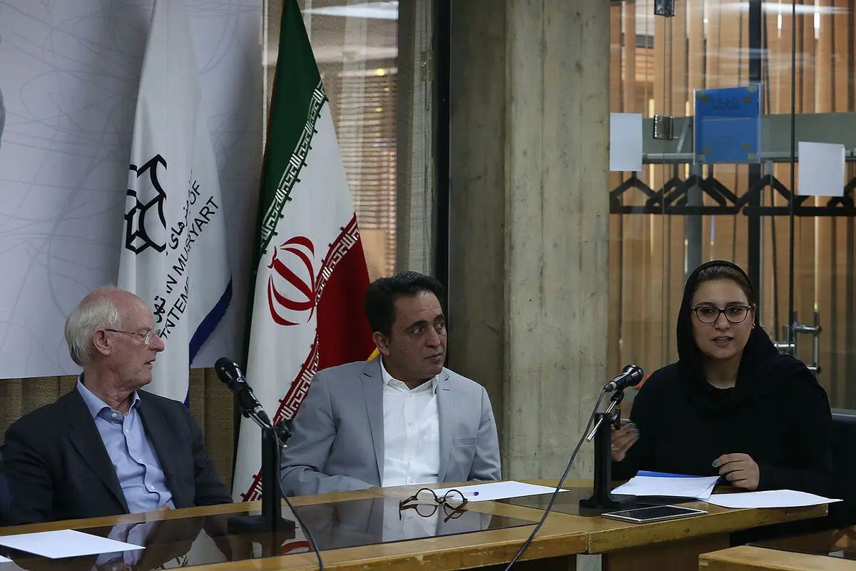 نشست خبری نمایشگاه آثار تونی کرگ هنرمند مجسمه ساز انگلیسی - آلمانی