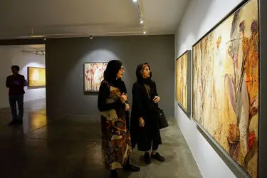 نمایشگاه نقاشی شیرین اتحادیه در گالری شیرین