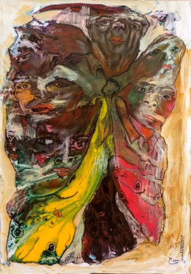 Paintings on Complex, Deteriorating Human Interaction