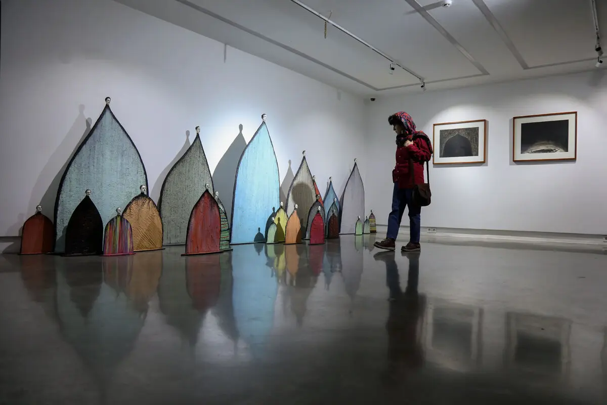 Saless Gallery Opens Esmaeil Rabiei Art Show