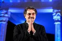 خنیاگری شهرام ناظری با استاد موسیقی دوتار
