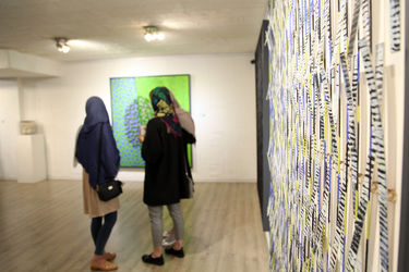 نمایشگاه نقاشی منصور نصرت نظامی در گالری سیحون دو